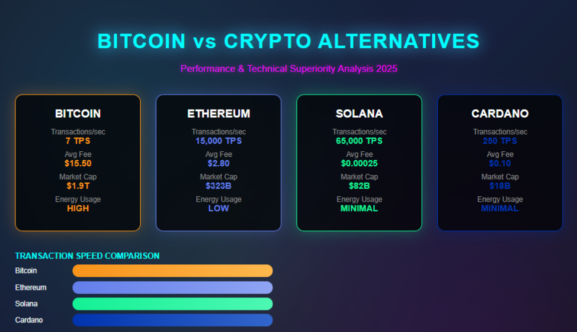 Criptomoedas que Podem Substituir Bitcoin