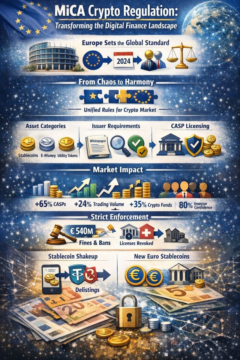 Impacto da Regulação MiCA nas Criptomoedas